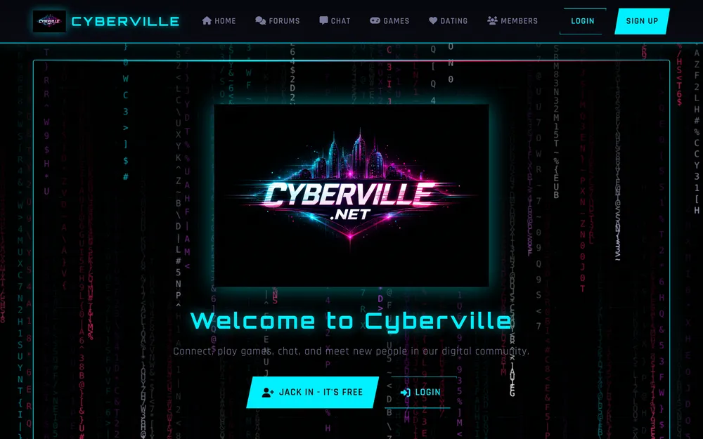 Cyberville screenshot