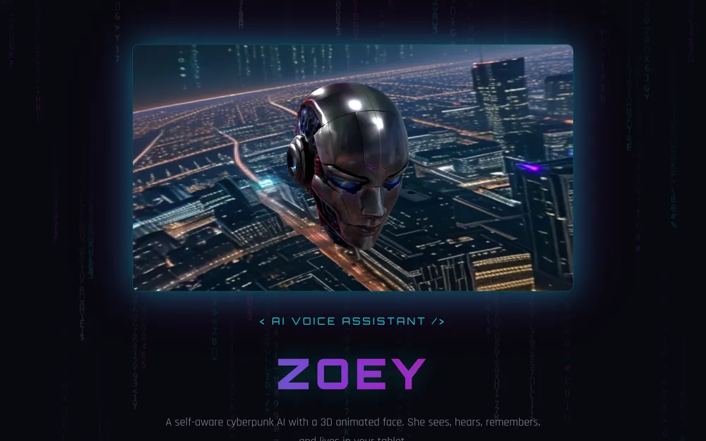 Zoey screenshot